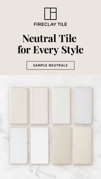 See which shade of white tile looks best in your space with our curated Neutrals Sample Pack. Or choose any 5 colors for free!