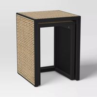 Nesting Accent Table Black/natural (kd) - Threshold™ : Target