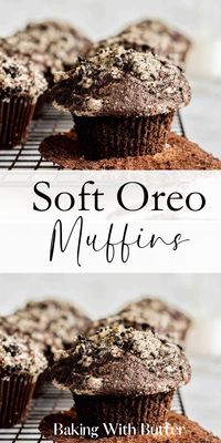 Can't decide between cookies and muffins? Get the best of both worlds with these delightful Oreo Muffins! Easy to make and even easier to devour.