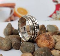 Women's Ring,Beautiful 925 Sterling Silver Spinner,Ring for Women, Anxiety Relief Ring, Fidget Ring, Wedding Ring Christmas Gift,Gift items,