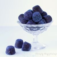 Tart Balsamic Blueberry Gumdrops