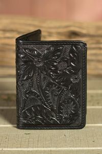 Las Flores Hand-Tooled Bifold Leather Wallet stashes your cards and cash in a cleverly designed wallet with unexpected storage space. Free shipping   returns.