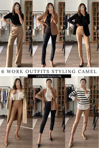 6 Work Outfits Styling Camel - LIFE WITH JAZZ