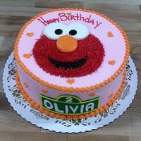 Sesame Street Character Cake