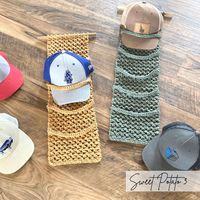 Crochet Hat Display – A Baseball Cap Holder - Sweet Potato 3