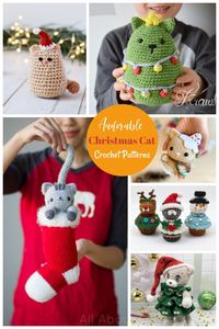 Christmas Cat Crochet Patterns