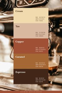 Color Palette for coffee packaging earth color palette nature color palette earth tone natural tone brown color palette brown color inspiration #earthcolorpalette #coffeecolorpalette #hexcode #colorinspiration #moodboard #naturalcolorpalette #browncolorpalette #naturecolorpalette