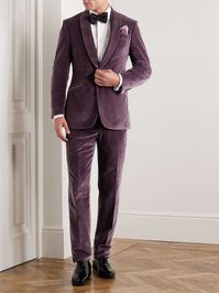 RICHARD JAMES Cotton-Velvet Tuxedo Jacket for Men