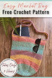 Carry your groceries and farmers market goodies in this crochet bag instead of an old plastic one with this easy crochet bag pattern for free! Easy to create and nice and stretchy, this crochet market bag will spice up your shopping life. Crochet Bag Pattern. Crochet Bag Pattern Free Easy. Bag Crochet Pattern. #crochetbagpattern #crochetbagpatternfreeeasy #crochetbag