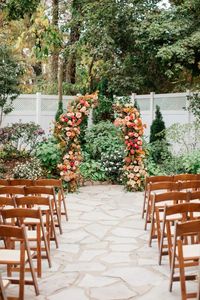 An Intimate & Colorful Fall Garden Wedding | October 27th - Nashville Outdoor Wedding Venue | CJ's Off the Square | Nashville Outdoor Wedding Venue | CJ's Off the Square