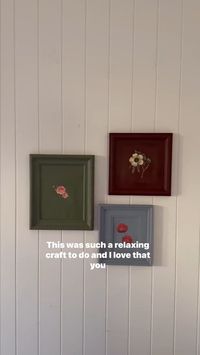 I’m all about browsing through op shop treasures, especially those old photo frames with their unique textures and details. But let’s be real, the art inside usually doesn’t do it for me so I’m using them to create upcycled painted artwork.