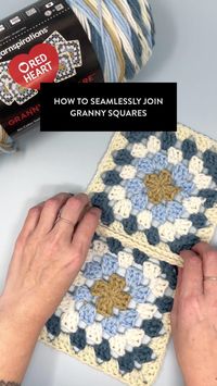 Invisible Join Granny Squares Check out this Invisible Join Granny Squares Crochet Tutorial. Hands down, this is one of the coolest methods to join Granny Squares!