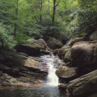 skinny dip falls - Western North Carolina Waterfalls