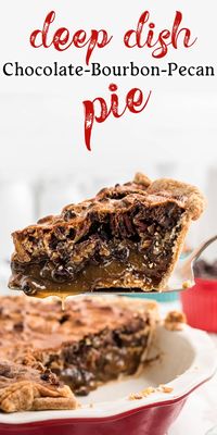 Elevate your Thanksgiving dessert table with our homemade Chocolate Bourbon Pecan Pie recipe! This pie combines the best of both worlds: the gooey, rich texture of chocolate with the deep, warm notes of bourbon, all nestled within a bed of crunchy pecans. It's a make-ahead wonder, saving you time on the big day. Whether you're a seasoned baker or trying something new, this pie is sure to become a family favorite. Click through for the full recipe and make this Thanksgiving unforgettable with a 