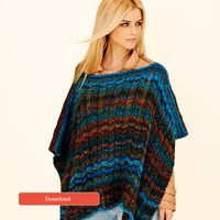 FREE Rico Poncho pattern - LoveKnitting blog