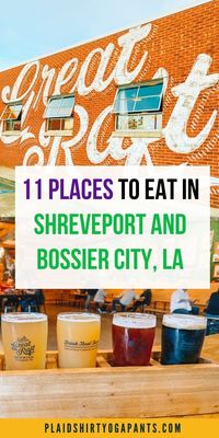 Whether you are looking for fine dining in Shreveport or restaurants in Bossier City, this blog post will help you decide on where and what to eat when you are out sightseeing and enjoying the great outdoors.