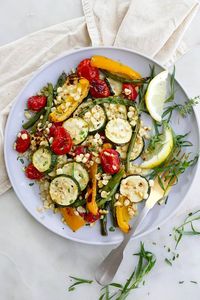 Tarragon Roasted Summer Vegetables