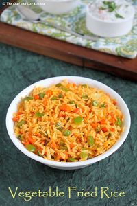 easy vegetable fried rice