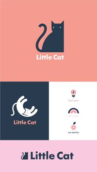 Imaginary Beast | Branding for Little Cat Vintage, Logo Concept Two