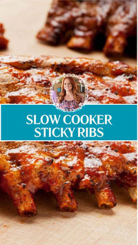 Easy, delicious, and takes around 8 hours to prepare, this Pioneer Woman Slow Cooker Sticky Ribs recipe is prepared using pork ribs, apricot preserves, ketchup, mustard, and soy sauce. This succulent Slow Cooker Sticky Ribs recipe, ideal for dinner, can serve up to 6 people.