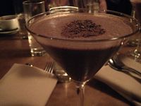 Lighter Chocolate Martini