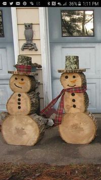 Try making these creative Christmas snowman from recycled items if you live in an area where there is no snow, even if you have a snow...