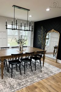 Shop My Home By Room – DIning Room Kitchen #dining #diningroomdecor #diningtable #Kitchendecor #kitchengoals #homedecorinspo #decorinspo #moderndecor #modernorganic #neutraldecor #budgetfriendlydecor #decoronabudget #diyhome #diyhomedecor #accentwall #herringbonewall