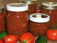 Zesty Salsa for Canning