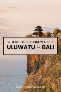 Ready to dive into the hidden gems of Uluwatu? 🌴✨ Get your wanderlust on with our ultimate travel guide! From stunning beaches to cliffside temples, we've got 39 must-know tips for your Bali adventure. 🌊🌺 Don't miss out on the best spots and insider secrets! Click through to unlock the magic of Uluwatu now. ✈️🗺️ #TravelTips #UluwatuGuide #BaliBliss