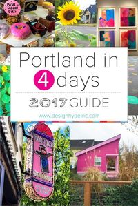 Portland in 4 Days - 2017 Travel Guide by Designhype