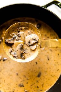 Earthy mushrooms are the savory stars of this creamy, pungent, satisfying Hungarian mushroom soup.