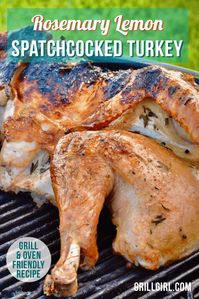 Grill your turkey this year and save yourself valuable oven space while also creating the most moist, flavorful Turkey you’ve ever cooked! Spatchcocking results in more evenly cooked bird that also cooks more quickly than roasting in the oven!