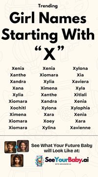 Searching for the perfect middle name for your little girl? Discover over 30 beautiful & trending options starting with 'X' - from classic to modern, find the perfect fit for your baby's name! 💖