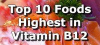 Top 10 Foods Highest in Vitamin B12 (Cobalamin)