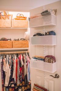 18 PRACTICAL AND CUTE CLOSET ORGANIZATION IDEAS - Stylin by Sarita