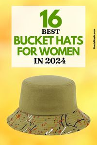 Discover the ultimate collection of bucket hats for women here! From trendy and stylish designs to comfortable and practical options, we have curated the 16 best women's bucket hats for every occasion. Whether you're looking for sun protection while lounging on the beach or a fashion-forward accessory to elevate your street style, our selection has something for everyone. Stay ahead of the fashion game with these versatile and chic bucket hats that are perfect for any season.