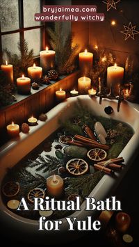 A Yule ritual bath is a calming, cleansing way to honour the winter solstice and embrace the season’s energy. This guide takes you through creating a sacred bath experience using herbs like rosemary and pine, candles, and crystals that resonate with Yule's themes of renewal and introspection. Adding elements like cinnamon or orange for warmth, this bath can help you release the old year’s energy and invite new blessings.