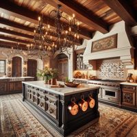 Let this be an inspiration for your future home. Spanish kitchen inspo have its old and modern vibe on interior design and home decor.