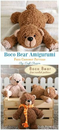 Great Photo crochet amigurumi bear Style Boco Bear Amigurumi Free Crochet Pattern – Free #Amigurumi; #Bear; Toy Softies Crochet Patterns #amigurumi #bear #crochet #Great #Photo #Style