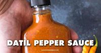 Datil Pepper Sauce - Recipe - Chili Pepper Madness