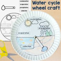 Water Cycle Experiments, Activities, Printables, Word Wall Cards, Craft