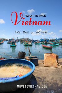 Heading to Vietnam soon, are you? If you are unsure what to pack for your trip to Vietnam, check out this Vietnam packing list both for men and women. Just pack the travel essentials, there are tips too! #vietnampackinglist #whattopackforvietnam #vietnamtravelessentials