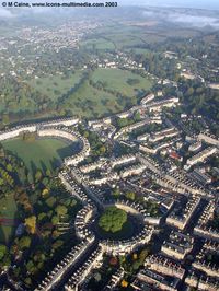 The Circus and the Crescent, Bath UK