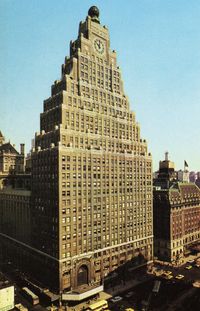 Paramount Building, New York CityZoning codes, FAR, and setbacks influence building design; sometimes setbacksare mandatedto allow sunlight to penetrate the ground.