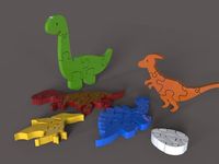 Dino kids by fablabmalaga - Thingiverse