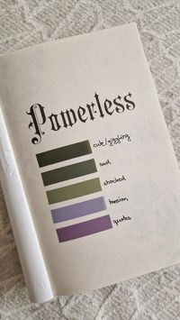 my book tabbing guide for powerless