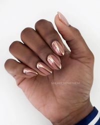 23+ Chic Chrome Nail Ideas For 2024 (Natural-colored) - DrExplains