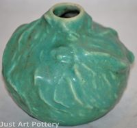 Clifton Arts and Craft Pottery Fish Vase (Shape 108) from Just Art Pottery