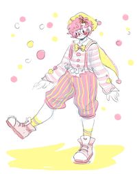 Pin by g a b b y on Ocs in 2022 Anime character design, Cute clown