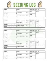 seeding log